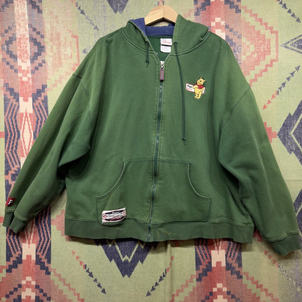 Vintage Winnie the pooh 90s Hoodie Size XXL Y2K Baggy Grunge